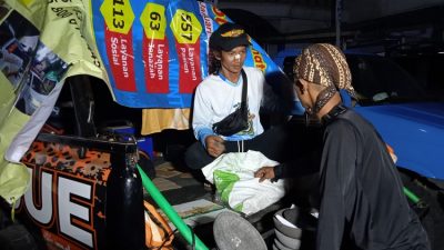 Pencok, Bawa Dagangan Cobek di Jambore SAR Muhammadiyah 2022