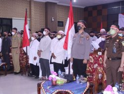 Polres Pringsewu Dukung Ikrar Setia NKRI Kelompak Khilafatul Muslimin