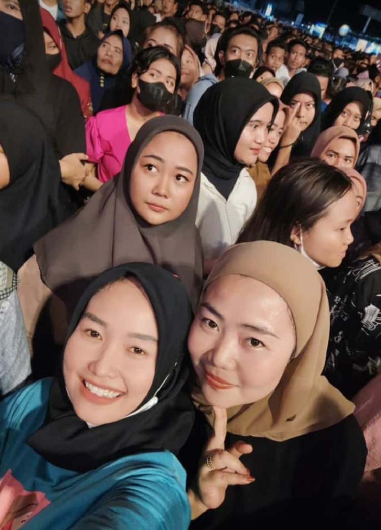 Tampil Memukau, Anji Sukses Hibur Masyarakat Way Kanan Dikonser Musik Istimewa