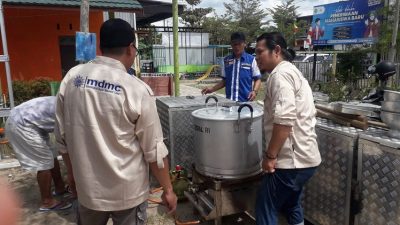 Syiar Muktamar, MDMC Pulang Pisau Gelar Pelatihan Manajemen Dapur Umum