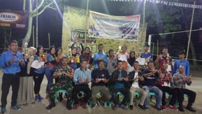 Penutupan Volly Ball Bupati Cup Way Kanan Dibanjiri Ribuan Penonton
