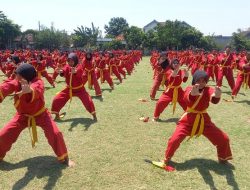 Latihan Massal Tapak Suci Putra Muhammadiyah Sambut Muktamar 48