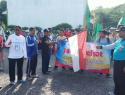 Songsong Muktamar 48, Muhammadiyah Tubaba Gelar Jalan Sehat