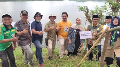 Green Muktamar Tanam Aren di Kawasan Danau Sermo, menuju 1 Juta Pohon Aren di Kulon Progo