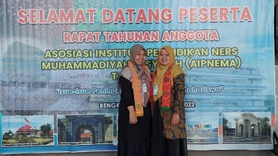 Dua Dosen Fakultas Kesehatan UMPRI menjadi Peserta RTA AIPNEMA dan Seminar Internasional