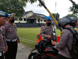 Polisi Razia Personel dan ASN di Polres Way Kanan