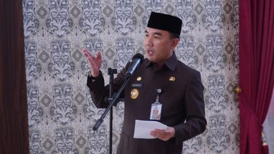 Raden Adipati Surya Lepas Peserta Kafilah MTQ Ke-49