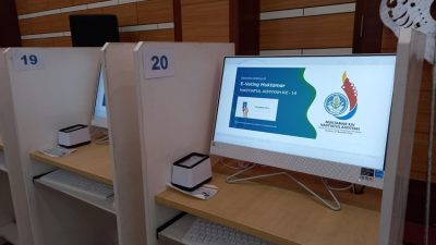 E-Voting, Hanya Butuh 300 Menit untuk 2550 Pemilih