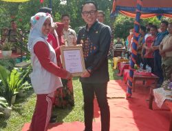 Bupati Way Kanan Hadiri Jambore Helau Hati dan Peringatan Hari Ibu Tingkat Kecamatan Bumi Agung Tahun 2022
