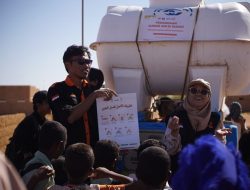 Lazismu Sudan Resmikan Sumur Air Perdana untuk Warga Umkatti