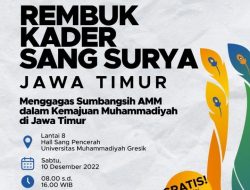 Rembug Sang Surya Bakal Hadirkan 7 Bacalon PWM Jatim