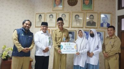 SMA Muhi Yogya Salurkan 38 Juta Untuk Korban Gempa Cianjur