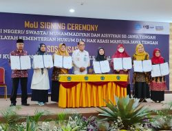 STIKes Muhammadiyah Tegal Kerjasama dengan Kanwil Kemenkuham Jateng