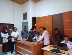 Bawaslu Provinsi Lampung, Monitoring Pengawasan Vermin Calon DPD Di KPU Way Kanan.