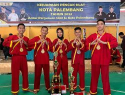 Atlet UKMK Tapak Suci UIN Raden Fatah Palembang tuai prestasi Kejurkot 2023