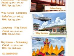 Penerbangan Perintis Gatot Soebroto Kini Layani Jadwal Penerbangan Satu Kali Dalam Seminggu