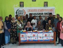 Lokakarya Kewirausahaan Lazismu Dan Baznas Angkat Perekonomian Warga Negeri Sepa