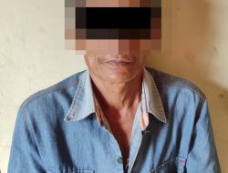 Aksi Bejat Bapak Diduga Cabuli Anak Kandung Diringkus Polsek Negeri Besar