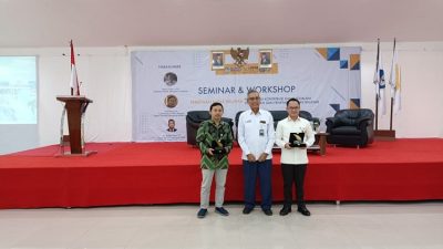 Sekda Way Kanan Jadi Narsum Seminar dan Workshop Tentang Batas Wilayah Tahun 2023