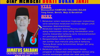 Masyarakat Tanjung Bulan Ingin Perubahan, Jamatus Salbani Hadir Bawa Harapan