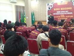 Bukber menggembirakan UKMK Tapak Suci UIN Palembang