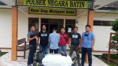 Dalam Waktu 2 x 24 Jam,  Posek Negara Batin Ringkus Pelaku Curat Uang Ratusan Juta