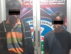 Diduga Edarkan dan Pakai Sabu, Dua Pelaku Berhasil Diringkus Polisi