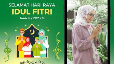 40 Twibbon Idul Fitri 1444 H / 2023 M Gratis dan Menarik untuk Medsos