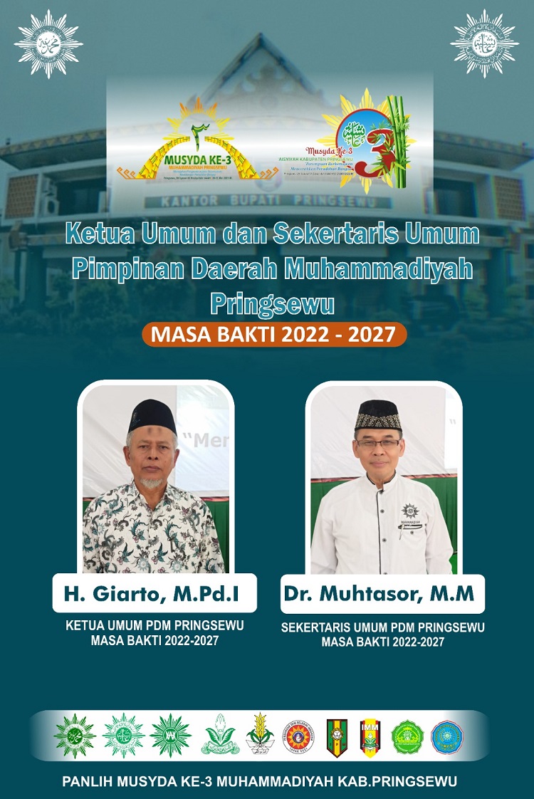 Musyda Muhammadiyah dan Aisyiyah Pringsewu Resmi Ditutup