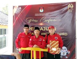 Daftarkan 40 Bacaleg DPRD, PDIP Way Kanan Target Kembalikan Kejayaan