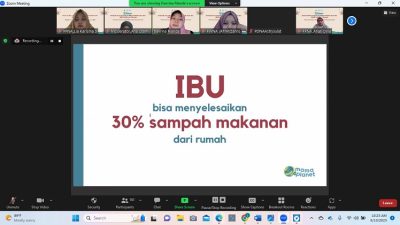 Peran Ibu Dinilai sangat Efektif Kurangi Sampah Rumah Tangga