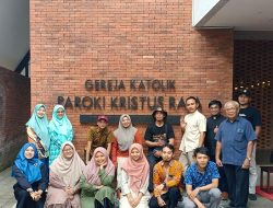 Silaturahmi Lintas Agama, Eco Bhinneka Banyuwangi Berkunjung ke Gereja Katolik