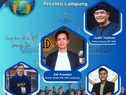 Nahkoda Baru Ikatan Wartawan Online Lampung. Ini Profil singkatnya