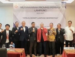 Terpilih Aklamasi, Fahrur Rozie Pimpin PERBASI Lampung Periode 2023-2027