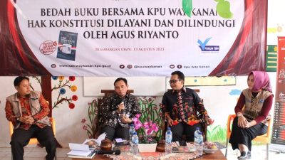 Gandeng KPU, FTBM Gelar Bedah Buku