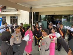 Farewell And Wellcome Parade Iringi Pisah Sambut Kapolres Lampung Utara