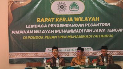 Rakerwil LPP PWM Jateng Hasilkan Program Stategis Pesantren