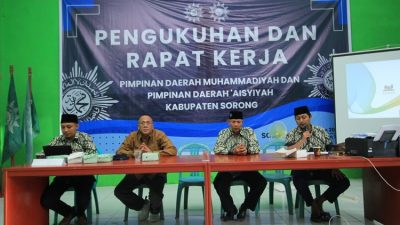 Rapat Kerja PDM Kabupaten Sorong, Fokus Pada Pendayagunaan Aset