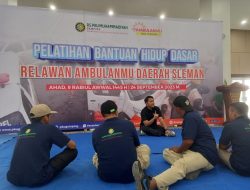 Ratusan Pengemudi Ambulance Muhammadiyah Sleman Bergabung dalam Pelatihan BHD ( Bantuan Hidup Dasar) Pemula di PKU Muhammadiyah Gamping