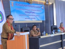 Bupati Way Kanan Memimpin Pelantikan Dewan Pimpinan Daerah PERHIPTANI untuk Perbaikan Pertanian