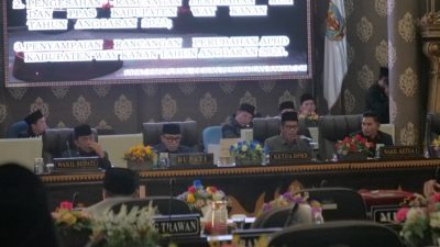 Bupati Way Kanan Sampaikan Perubahan APBD Tahun Anggaran 2023 dalam Rapat Paripurna DPRD