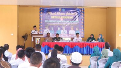 Wabup Ali Rahman Hadiri Sertijab Kakam Kecamatan Gunung Labuhan