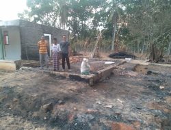 Rumah Mbah Bonasir Warga Way Tuba Asri Ludes Terbakar Akibat Korsleting Listrik