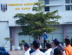 Apel Bulanan Pemerintah Kabupaten Way Kanan Mendorong Penggunaan Anggaran yang Efisien