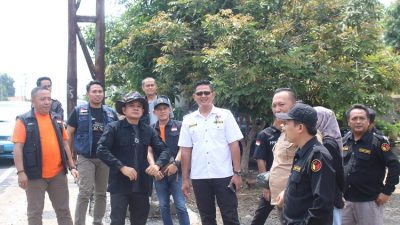 Kawal Hak Pilih, Ketua Bawaslu Lampung Lakukan Pengawasan Di Daerah Perbatasan