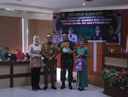 Bupati Adipati Dan Dessy Adipati Hadiri Pisah Sambut Dandim 0427/Way Kanan Tahun 2023