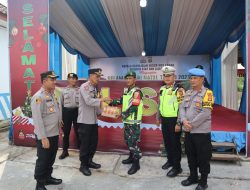 Operasi Lilin Krakatau 2023, Kapolres Way Kanan Kunjungi Pos Pelayanan