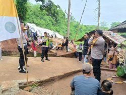 Amankan Libur Tahun Baru 2024, Polsek Kasui Lakukan Patroli KRYD di Wisata Alam Air Terjun