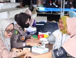 Polres Way Kanan Hadirkan Layanan Kesehatan Gratis bagi Petugas Pelipatan dan Sortir Surat Suara Pemilu 2024