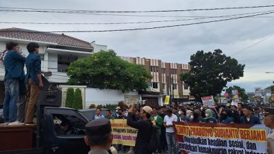 Suara Rakyat Tak Terbendung, Mahasiswa Lampung Kawal Suara Janji Prabowo